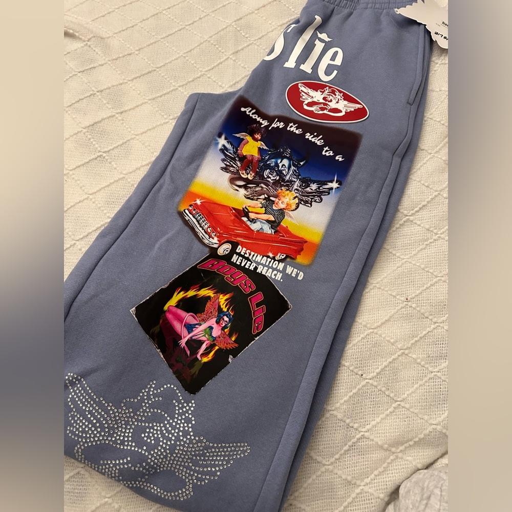 Boys Lie wide leg sweatpants